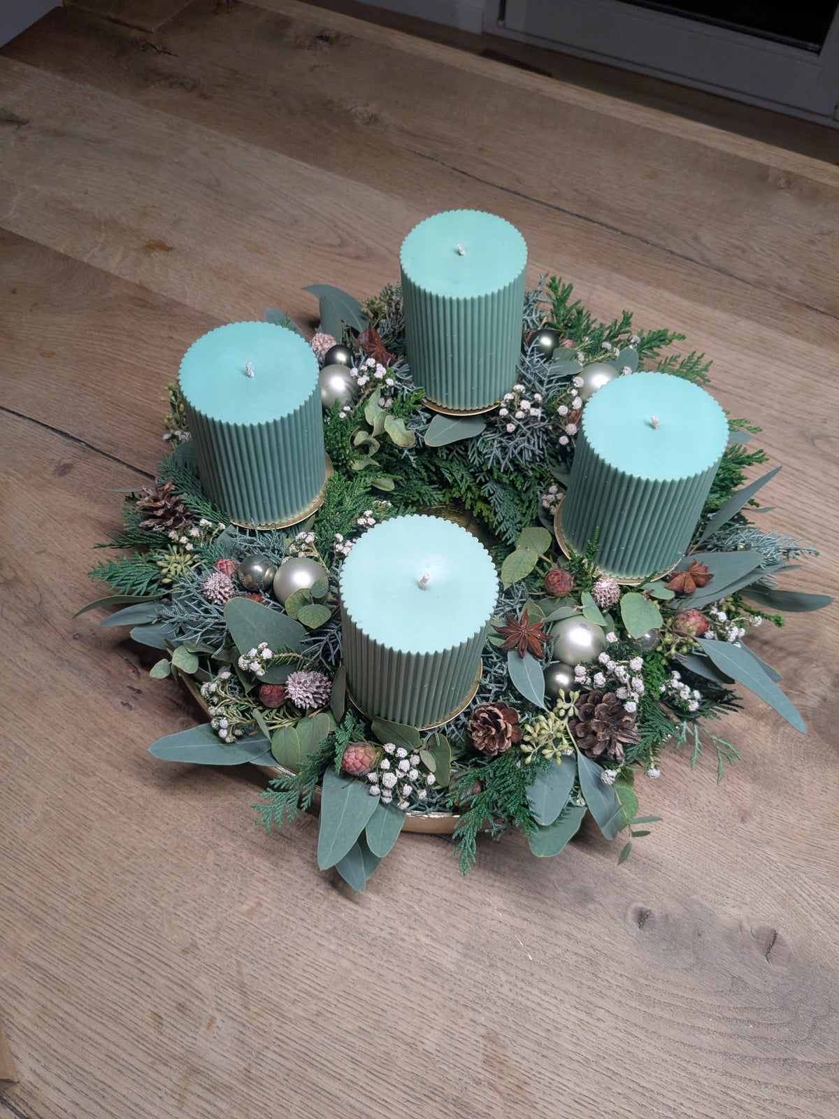Workshop Adventskranz mit Sojawachskerzen inkl. Brunch 22. November