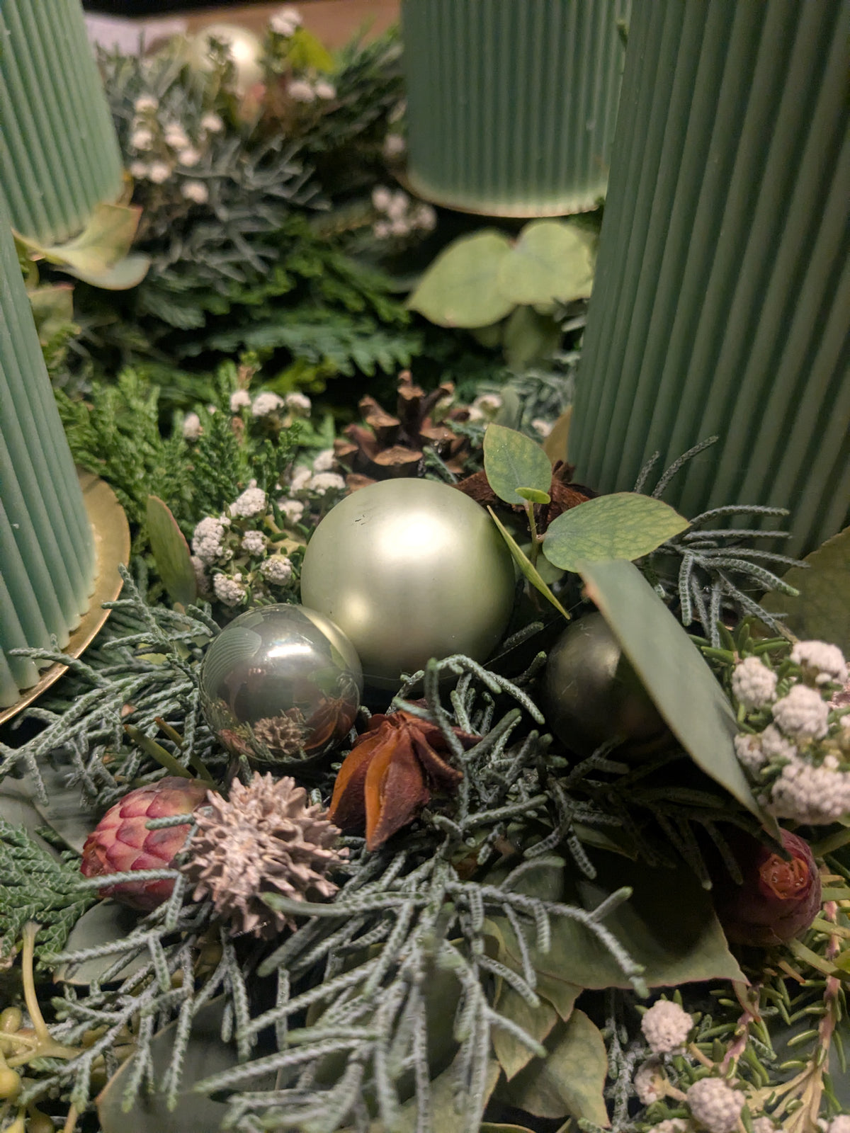 Workshop Adventskranz mit Sojawachskerzen inkl. Brunch 22. November