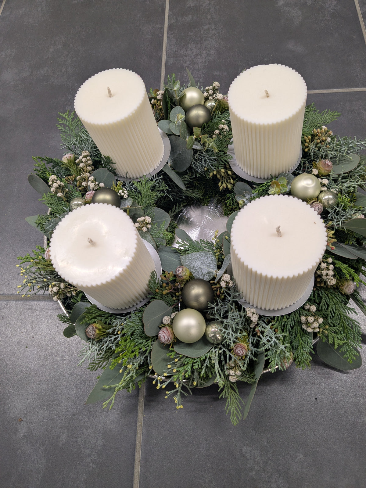Workshop Adventskranz mit Sojawachskerzen inkl. Brunch 22. November
