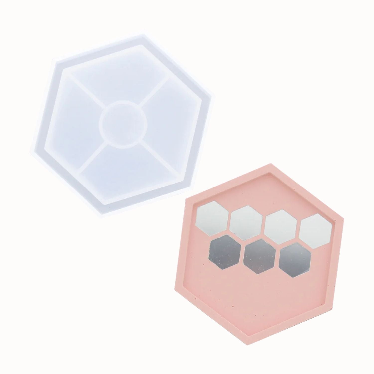 Jesmonite AC100 Mini Starter-Kit  Untersetzer / Tablet (2er-Set)