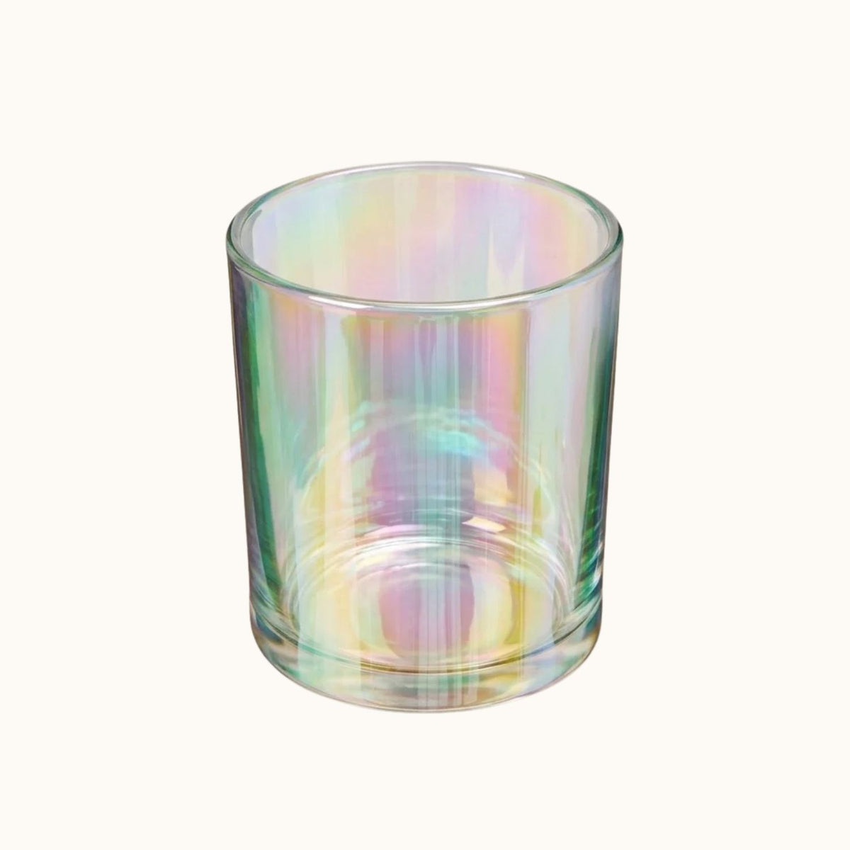 Kerzenglas irisierend 300ml